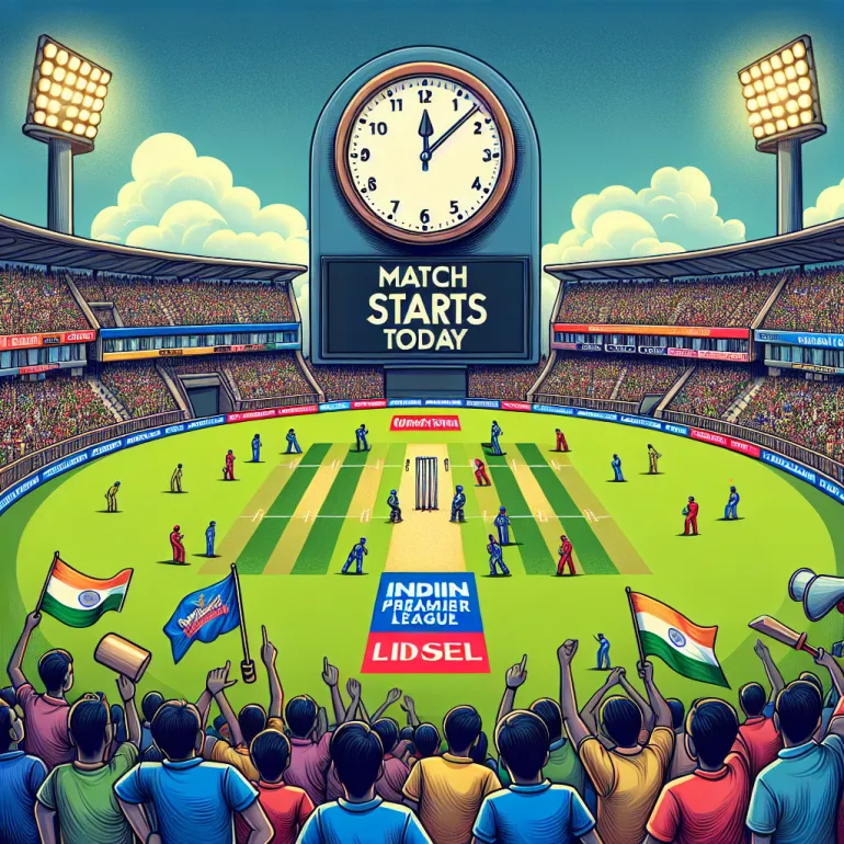 Today&#039;s match ipl time